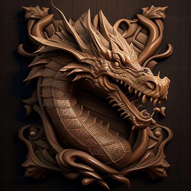 3D model Dragon Raja 2020 game (STL)